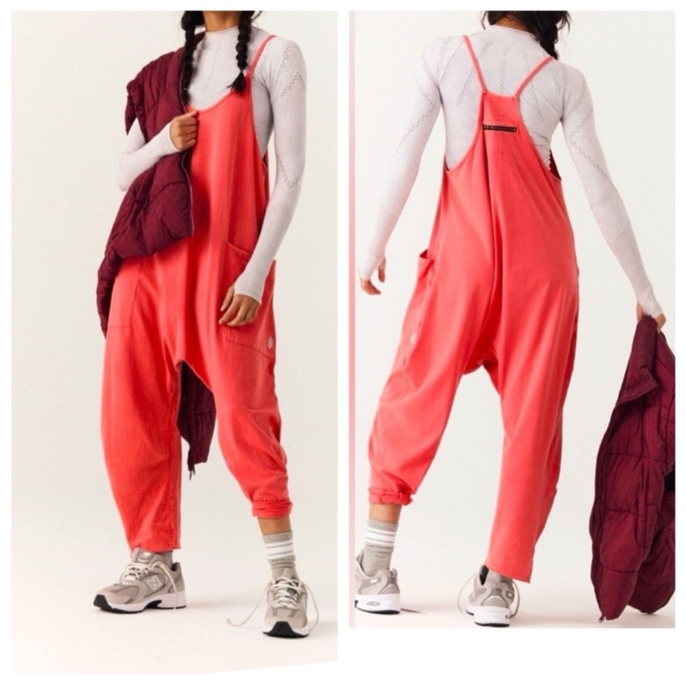 FP Movement by Free People Coral Jumpsuit